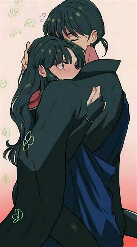 Pin de Teffie Yo em InuYasha Casais românticos de anime Anime Casal