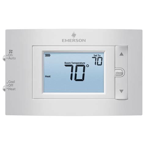 Emerson Digital Non Programmable Thermostat 1f83c 11np The Home Depot