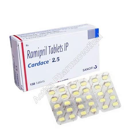 Ramipril Tablets 2 5 Mg At Rs 89 Stripe Pharmaceutical Capsules In