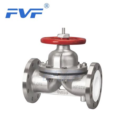 Pfa Ptfe Teflon Fep Lined Diaphragm Valve Manufacturers Fvf Technology