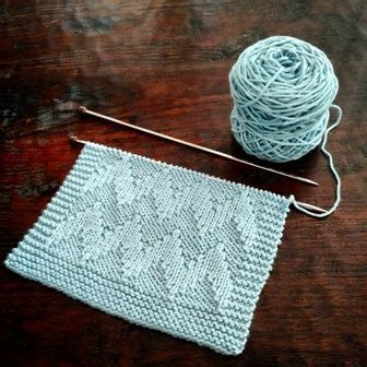 Fancy Stitch Combo Shadow Chevron Dishcloth V E R Y P I N K C O M