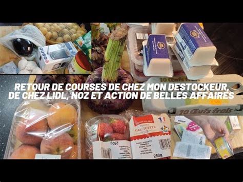 Retour De Courses Destockage Alimentaire Et Lidl Noz Et Action De