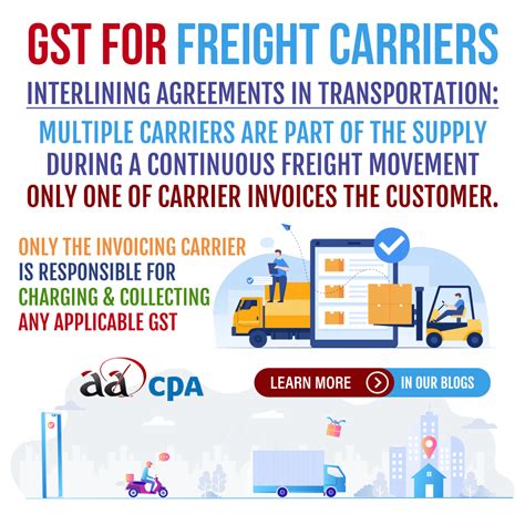 GST Filing For Freight Transportation Carriers AADCPA