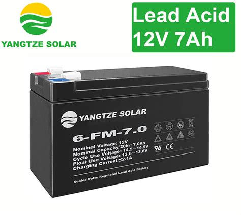 12V 7ah 20hr Small SMF VRLA Lead Acid AGM Battery for UPS/Emergency ...