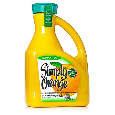 Simply Orange Juice - With Pulp 2.63L | Whistler Grocery Service & Delivery