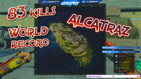 NEW BLACKOUT MAP ALCATRAZ WORLD RECORD 83 KILLS YouTube