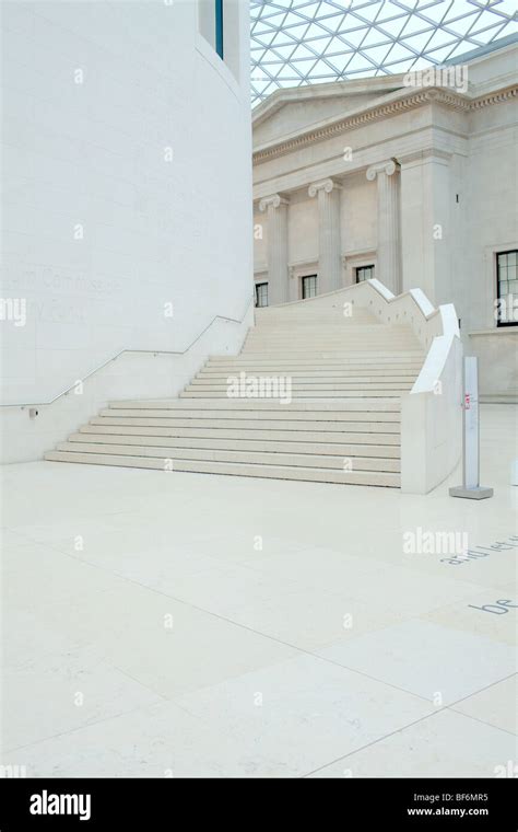 Interior view of the British Museum Stock Photo - Alamy