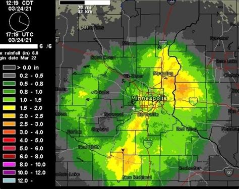 Soaker 1 To 2 Inch Rainfall Totals Recorded Eastern Twin Cities Mpr News