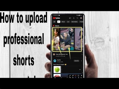 How To Upload Shorts On YouTube From Mobile 2023 YouTube