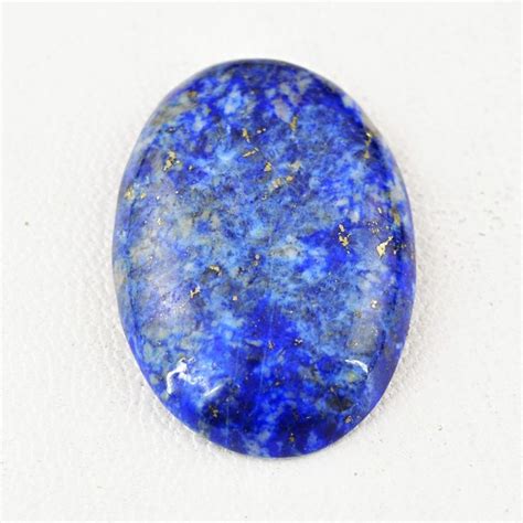 Genuine 43.50 Cts Blue Lapis Lazuli Untreated Cab | Lapis, Gemstones ...