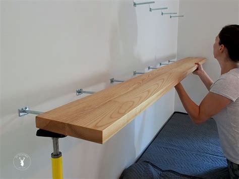 Solid Wood Floating Shelves | Floating shelves diy, Floating shelves ...