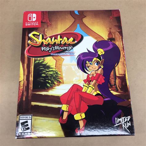 T452 品 Limited Run ニンテンドースイッチ用 海外ソフト Shantae Risky s Revenge DIRECTOR S