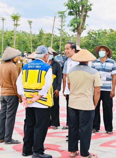 FOTO Presiden Jokowi Resmikan Bendungan Semantok Di Nganjuk