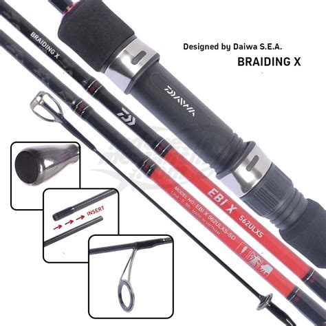 Joran Daiwa Ebi X Indonesia Memancing