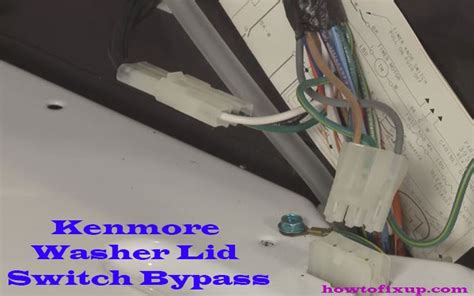 Kenmore Washer Lid Switch Bypass - How To Fix Up