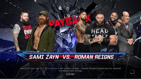 Wwe Sami Zayn Showcases An Incredible Fight Against The Tribal Chief