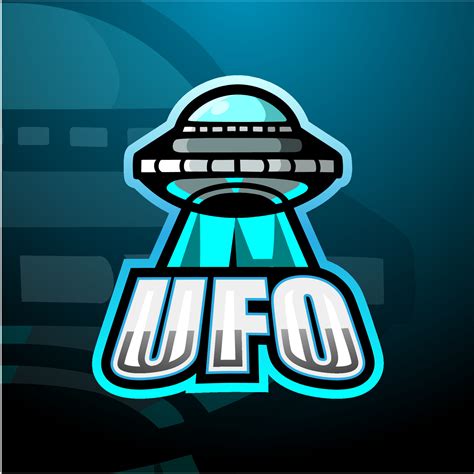 Ufo Mascot Esport Logo Design Vector Art At Vecteezy