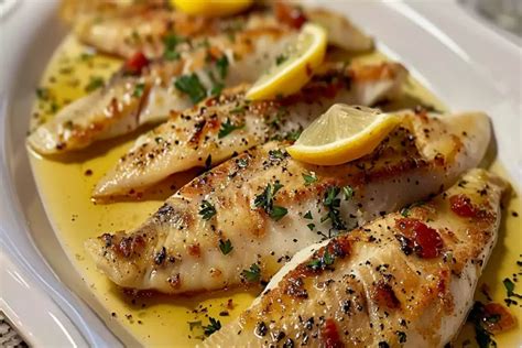 Recette Classique De Filets De Sole Sauce Citron