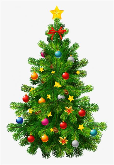 Transparent Christmas Tree Clipart - Transparent Christmas Tree Clipart ...