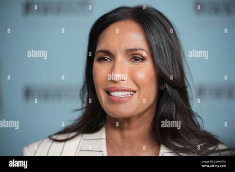 Padma Lakshmi Arrives For The 2025 Pirelli Calendar Launch In London