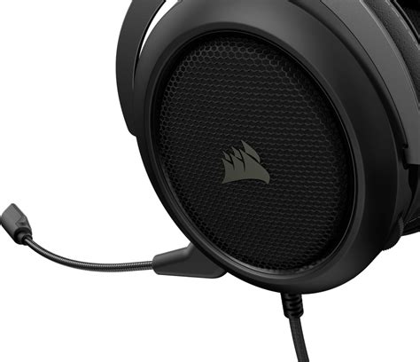 Best Buy CORSAIR HS60 PRO SURROUND Wired Stereo Gaming Headset Carbon