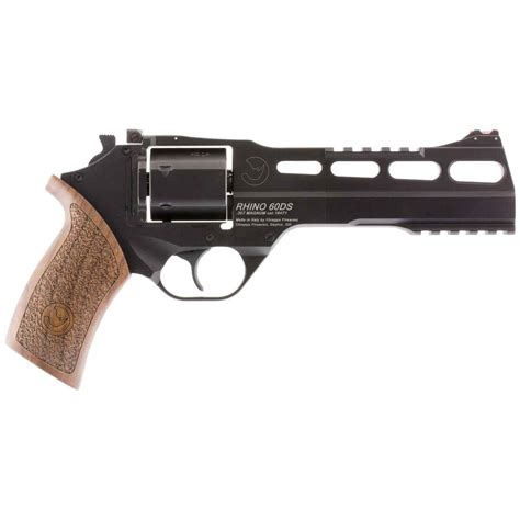 Chiappa Rhino Ds Magnum In Black Anodized Revolver Rounds