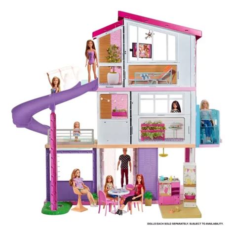 Set De Juego Barbie Estate Casa De Los Sueños Con Elevador Envío gratis