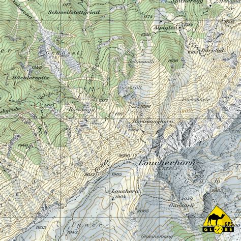 Carte Tout Terrain Suisse Au