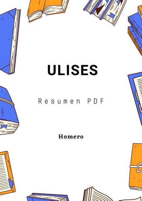 Ulises Resumen PDF Homero Alianza Literaria UDocz