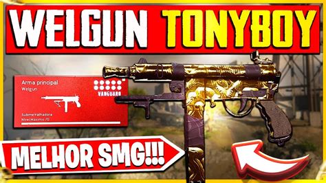 WELGUN DO TONYBOY É A MELHOR SMG DO WARZONE MELHOR CLASSE WELGUN