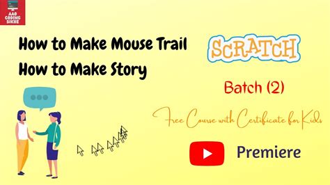 How To Make A Story How To Make A Mouse Trail Scratch Tutorial