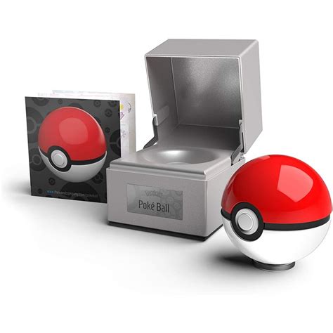 Bola Réplica Electrónica Diecast Pokémon Pokeball Roja