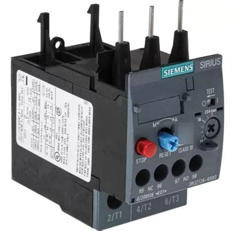 Relé De Sobrecarga Térmico S0 Siemens 3ru2126 1hb0 Envío gratis