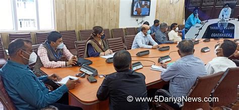 Manoj Kumar Dwivedi Reviews Arrangements For 2 Days Regional Conference