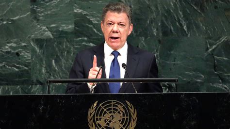 Juan Manuel Santos En La Onu Nos Duele Venezuela Nos Duele La