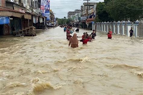 Banjir Di Aceh Utara Meluas Pengungsi Capai Jiwa