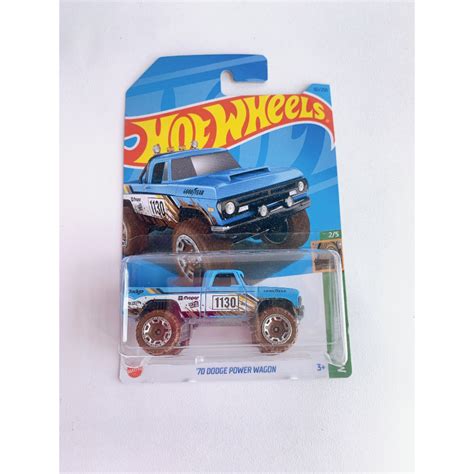 Xe Mô Hình Chính Hãng HotWheels 70 Dodge Power Wagon Shopee Việt Nam