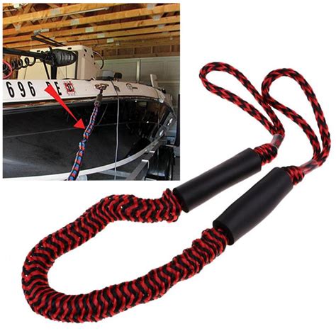 Buy 16mm Diameter Stretch Elastic Boat Mooring Ropes 4ft Rope Bungee