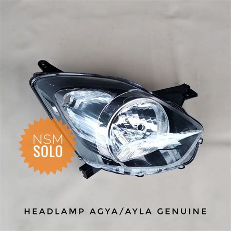 Jual Headlamp Lampu Utama Mobil Toyota Agya Ayla Daihatsu Kiri Kanan