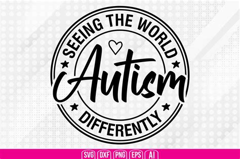 Autism Seeing The World Differently Svg Graphic By Teeking