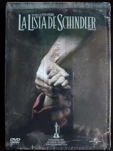 Steven Spielberg La Lista De Schindler Dvd M Xico Fotos Mercadolibre