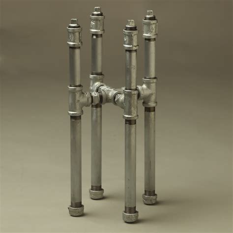 Industrial Plumbing Pipe Plant Stand