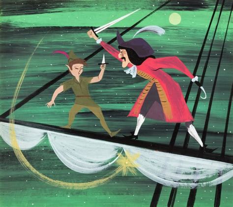 Peter Pan concept art (Disney, 1953) by Mary Blair : r/MaryBlair