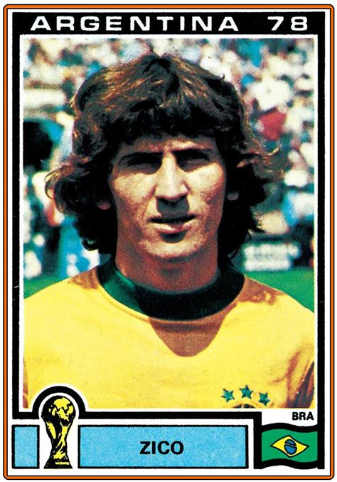 Old School Panini: All ZICO' goals for Brazil