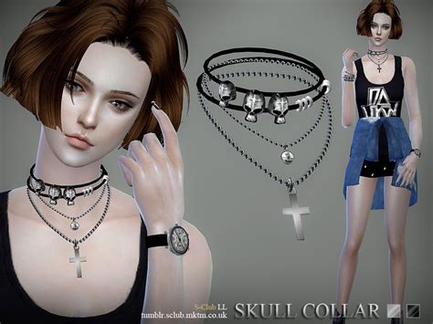 The Sims Resource S Club Ll Ts4 Collar 07