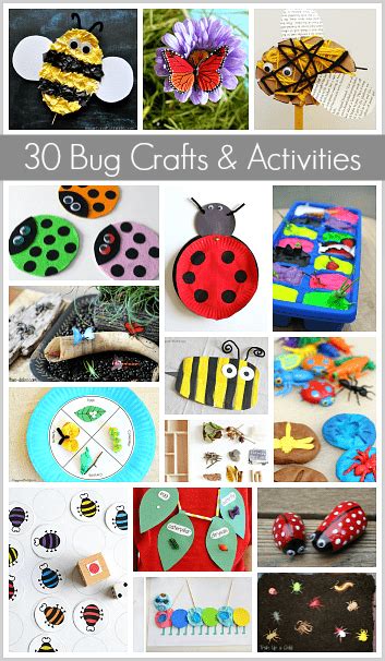 30 Bug Crafts and Activities for Kids - Buggy and Buddy