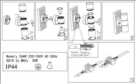 V Tac Vt Outdoor Wall Lamp Installation Guide