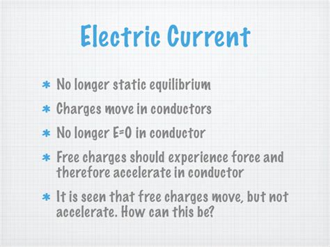 Electric Current