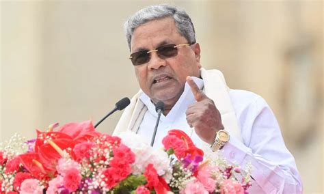 CM Siddaramaiah The First Chief Minister In The Entire Country To Start