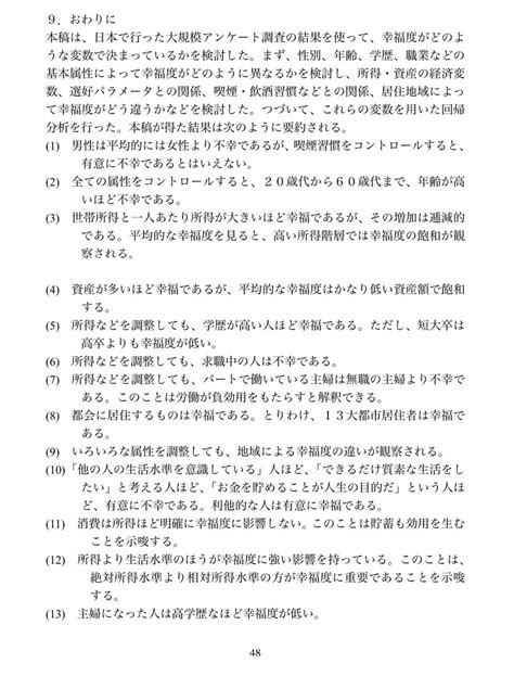 八月 On Twitter なぜあなたは不幸なのか 行動経済学コンファランス報告論文 Iserosaka Uacjp